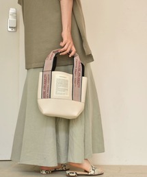 THEATRE PRODUCTS | FAKE LEATHER TOTE “MISSISSIPPI” -S-(トートバッグ)