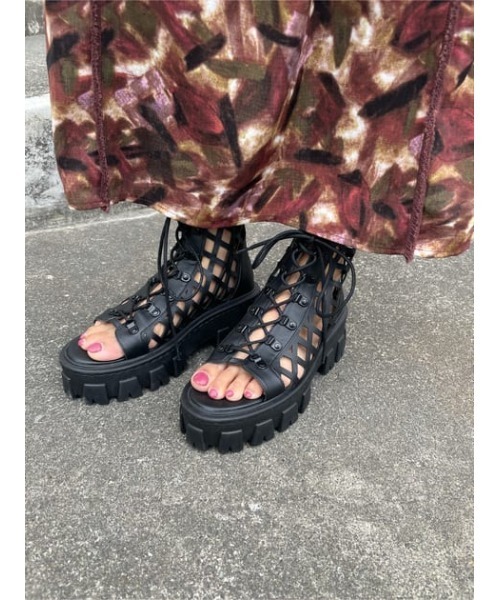 MOUSSY（マウジー）の「BACK ZIPPER MIDDLE ブーツ（ブーツ