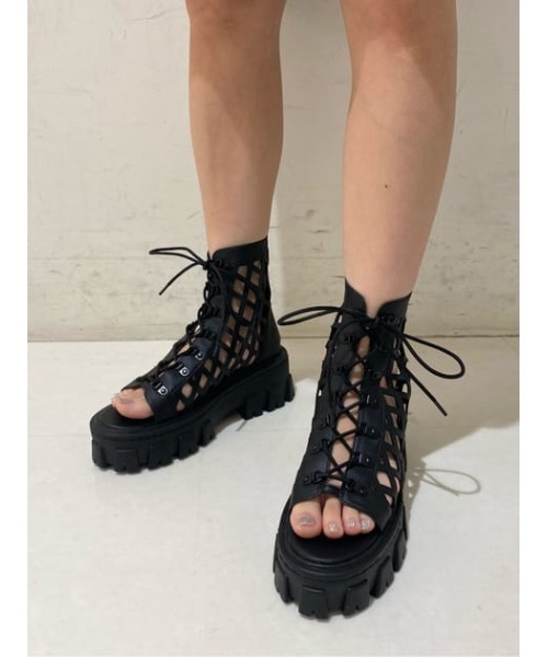 SQUARE TOE MIDDLE ブーツ MOUSSY マウジー MOUSSY | SLOUCHY MID ブーツ (ブーツ ) |SHEL'TTER WEBSTORE
