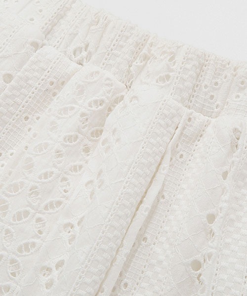 Fano Studios（ファノ ストゥディオズ）の「【Fano Studios】Geometry lace skirt FX21T001S（スカート・レディース・ホワイト・S/M/L）」の21枚目の写真