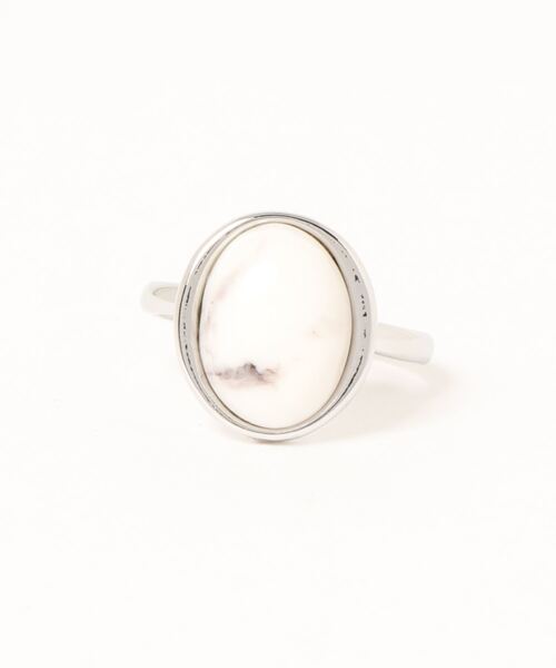 BROTHERHOOD（ブラザーフッド）の「【earyear】オーバルストーン リング シルバー（リング・レディース・ピンク/グレー/オレンジ/ホワイト/アイボリー/ブルー/クリア/グリーン・FREE）」の18枚目の写真