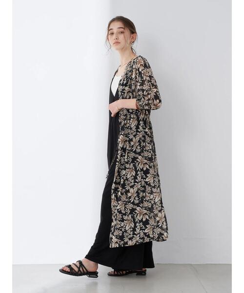YECCA VECCA（イェッカヴェッカ）の「・ドライタッチイージーサロペット＊（サロペット/オーバーオール・レディース・ブラック/グリーン/カーキ・FREE）」の12枚目の写真