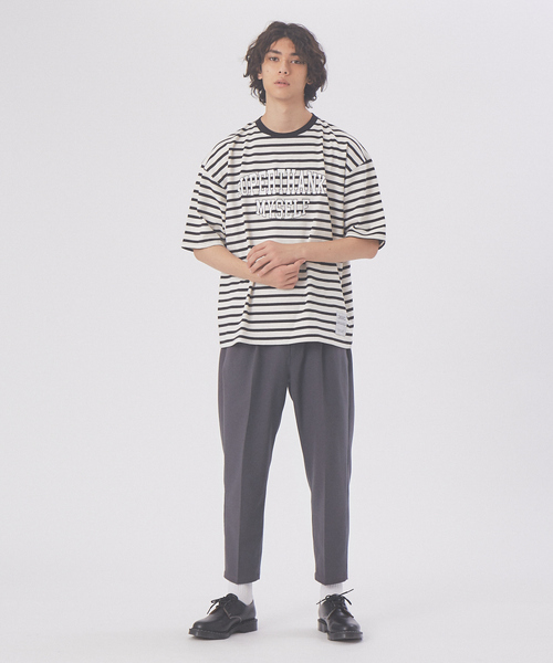 SUPERTHANKS(スーパーサンクス)の「【別注】SUPERTHANKS(スーパーサンクス) カレッジ ロゴ Tシャツ(Tシャツ/カットソー・メンズ・ホワイト/ブラック/ベージュ/ホワイト系その他/ブラック系その他・46/48)」の12枚目の写真