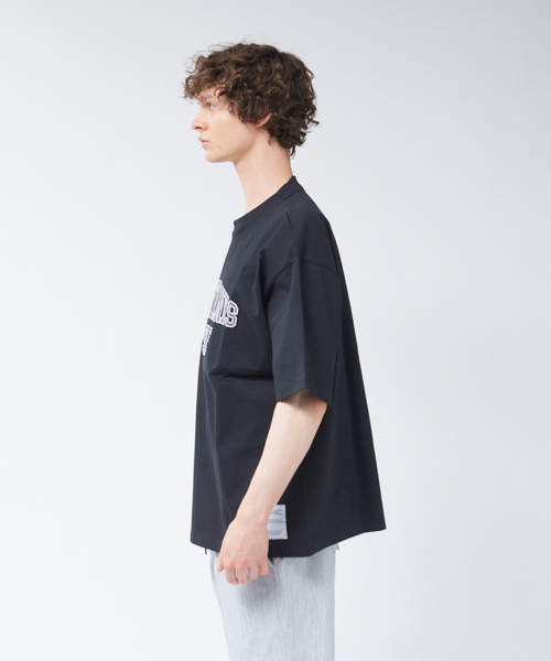 SUPERTHANKS(スーパーサンクス)の「【別注】SUPERTHANKS(スーパーサンクス) カレッジ ロゴ Tシャツ(Tシャツ/カットソー・メンズ・ホワイト/ブラック/ベージュ/ホワイト系その他/ブラック系その他・46/48)」の14枚目の写真