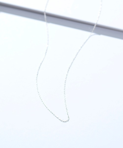 SETUP7（セットアップセブン）の「【SETUP7】シルバーチェーンネックレス　STYLE-A NKS（ネックレス・レディース・シルバー・FREE）」の2枚目の写真