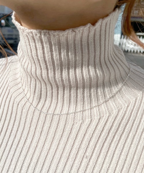 SETUP7（セットアップセブン）の「【SETUP7】シルバーチェーンネックレス　STYLE-A NKS（ネックレス・レディース・シルバー・FREE）」の6枚目の写真