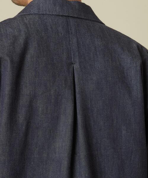 EYE. D WEARing(アイディウェアリング)の「EYE.D WEARing ストレッチデニムCPOジャケット(ブルゾン・メンズ・インディゴブルー・4/3)」の7枚目の写真