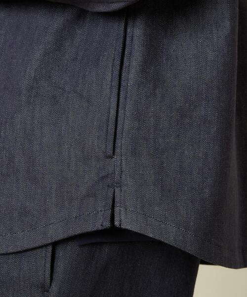 EYE. D WEARing(アイディウェアリング)の「EYE.D WEARing ストレッチデニムCPOジャケット(ブルゾン・メンズ・インディゴブルー・4/3)」の9枚目の写真