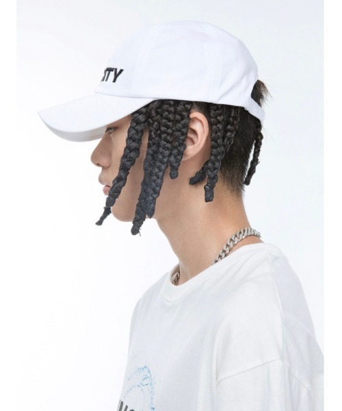 SINCITY（シンシティ）の「【SINCITY】Sincity logo cap（キャップ・メンズ・ホワイト/ネイビー・ONE SIZE）」の4枚目の写真