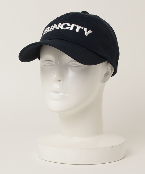 SINCITY（シンシティ）の「【SINCITY】Sincity logo cap（キャップ・メンズ・ホワイト/ネイビー・ONE SIZE）」の17枚目の写真