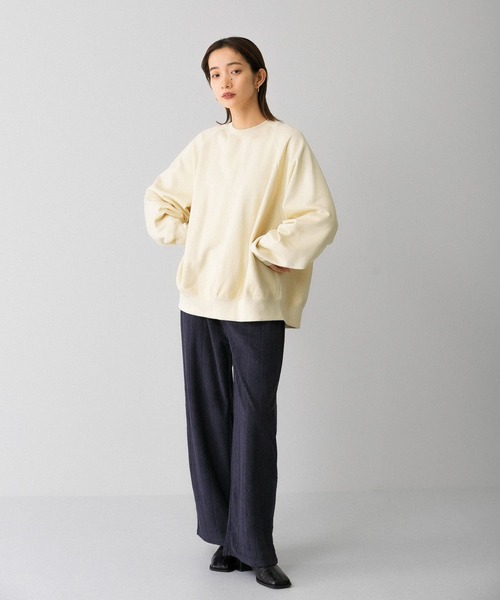 KBF（ケイビーエフ）の「ジャガードパイルパンツ（その他パンツ・レディース・チャコールグレー/ピンク/アイボリー・ONE）」の19枚目の写真