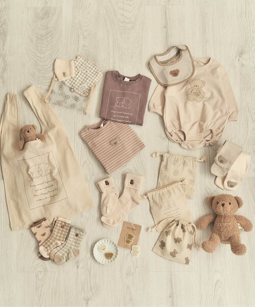 apres les cours（アプレレクール）の「■tiny bear ぬいぐるみ（小）（おもちゃ・キッズ・ベージュ・FREE）」の6枚目の写真