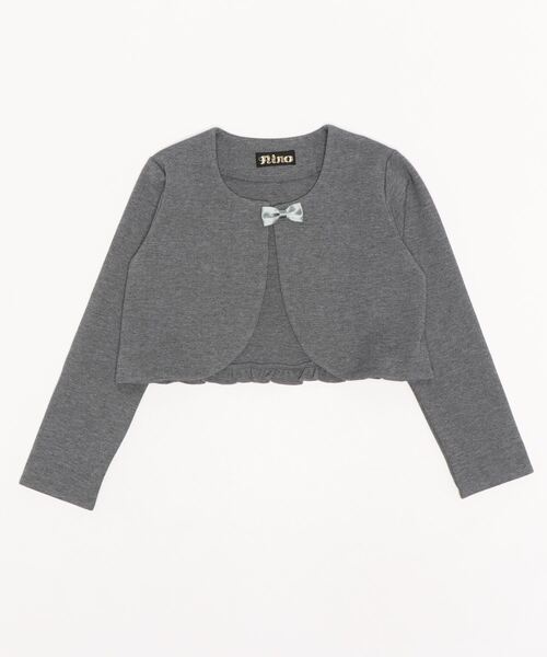 裾フリルボレロ（カーディガン/ボレロ）｜nino（ニノ）