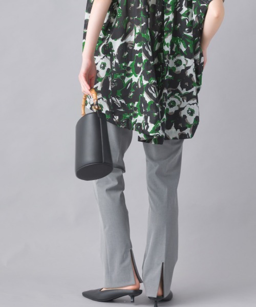 OMNES（オムネス）の「TRストレッチ裾スリットパンツ（その他パンツ・レディース・ライトグレー/ブラック/ベージュ/グレー/ピンクベージュ・SMALL/MEDIUM/LARGE）」の13枚目の写真