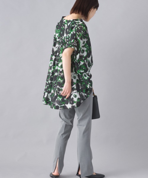 OMNES（オムネス）の「TRストレッチ裾スリットパンツ（その他パンツ・レディース・ライトグレー/ブラック/ベージュ/グレー/ピンクベージュ・SMALL/MEDIUM/LARGE）」の15枚目の写真