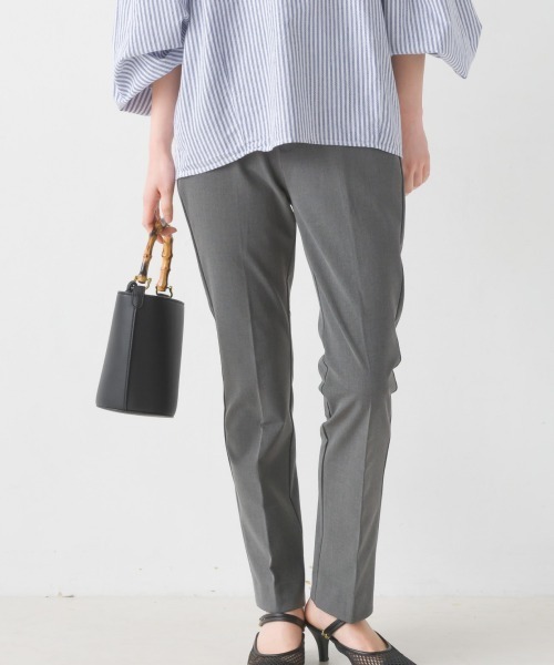 OMNES（オムネス）の「TRストレッチ裾スリットパンツ（その他パンツ・レディース・ライトグレー/ブラック/ベージュ/グレー/ピンクベージュ・SMALL/MEDIUM/LARGE）」の16枚目の写真