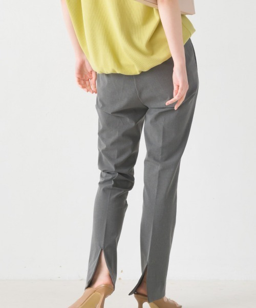 OMNES（オムネス）の「TRストレッチ裾スリットパンツ（その他パンツ・レディース・ライトグレー/ブラック/ベージュ/グレー/ピンクベージュ・SMALL/MEDIUM/LARGE）」の18枚目の写真