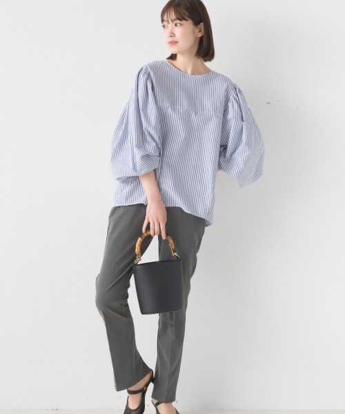 OMNES（オムネス）の「TRストレッチ裾スリットパンツ（その他パンツ・レディース・ライトグレー/ブラック/ベージュ/グレー/ピンクベージュ・SMALL/MEDIUM/LARGE）」の20枚目の写真