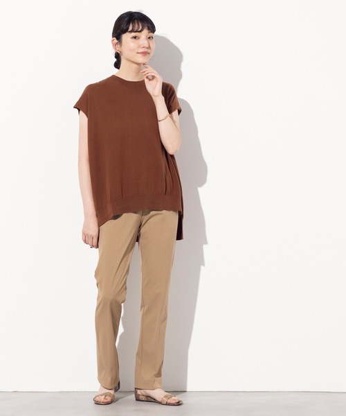OMNES（オムネス）の「TRストレッチ裾スリットパンツ（その他