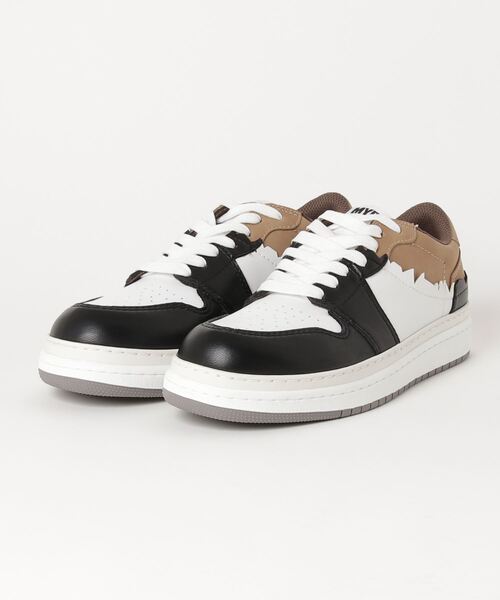 MYne（マイン）の「【MYne】ハイブリッドスニーカー/Hybrid Sneaker（スニーカー・メンズ・ブラック系その他/ブラック×レッド/ホワイト/ブラック×ブルー・41/40/42/43/44）」の10枚目の写真