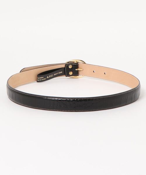 A.P.C.(アーペーセー)の「CEINTURE MONA 21A(ベルト・レディース・ブラック・S/M)」の2枚目の写真