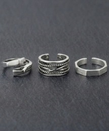 REBALANCE（リバランス）の「メンズリング 3点セット【サイズ調整可能】（リング）」