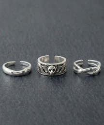 REBALANCE（リバランス）の「メンズリング 3点セット【サイズ調整可能】（リング）」