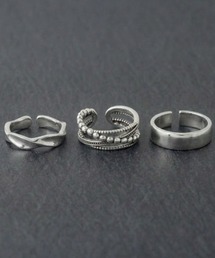 REBALANCE（リバランス）の「メンズリング 3点セット【サイズ調整可能】（リング）」