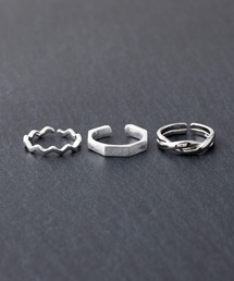 REBALANCE（リバランス）の「メンズリング 3点セット【サイズ調整可能】（リング）」