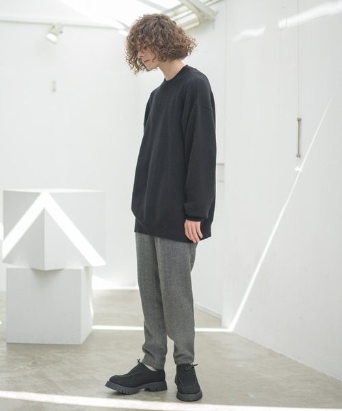 CASPER JOHN（キャスパージョン）の「ツイードテーパードパンツ（その他パンツ・メンズ・グレー/ブラウン・マルチサイズ）」の4枚目の写真