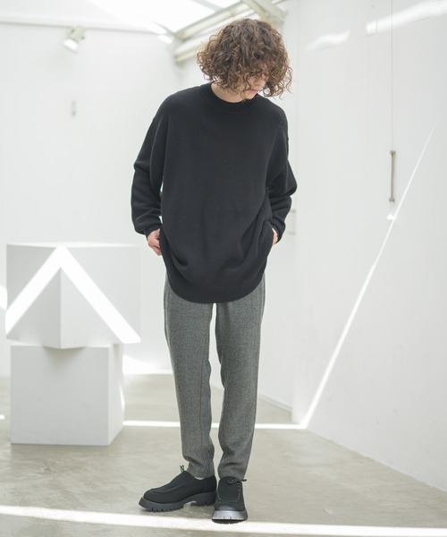 CASPER JOHN（キャスパージョン）の「ツイードテーパードパンツ（その他パンツ・メンズ・グレー/ブラウン・マルチサイズ）」の7枚目の写真