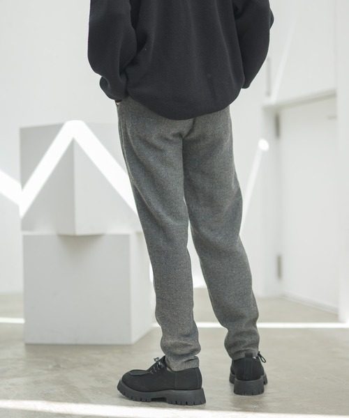 CASPER JOHN（キャスパージョン）の「ツイードテーパードパンツ（その他パンツ・メンズ・グレー/ブラウン・マルチサイズ）」の12枚目の写真