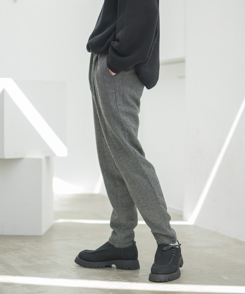 CASPER JOHN（キャスパージョン）の「ツイードテーパードパンツ（その他パンツ・メンズ・グレー/ブラウン・マルチサイズ）」の15枚目の写真