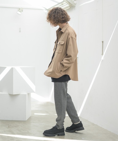 CASPER JOHN（キャスパージョン）の「ツイードテーパードパンツ（その他パンツ・メンズ・グレー/ブラウン・マルチサイズ）」の14枚目の写真