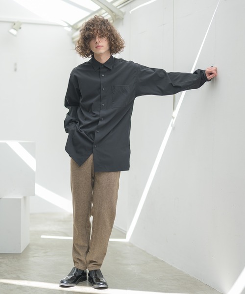 CASPER JOHN（キャスパージョン）の「ツイードテーパードパンツ（その他パンツ・メンズ・グレー/ブラウン・マルチサイズ）」の5枚目の写真