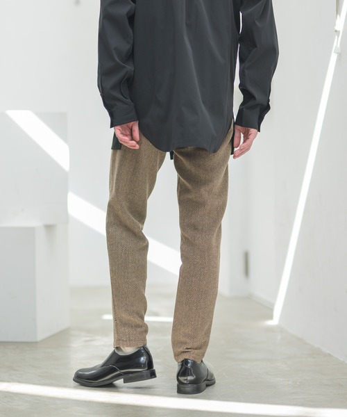CASPER JOHN（キャスパージョン）の「ツイードテーパードパンツ（その他パンツ・メンズ・グレー/ブラウン・マルチサイズ）」の13枚目の写真