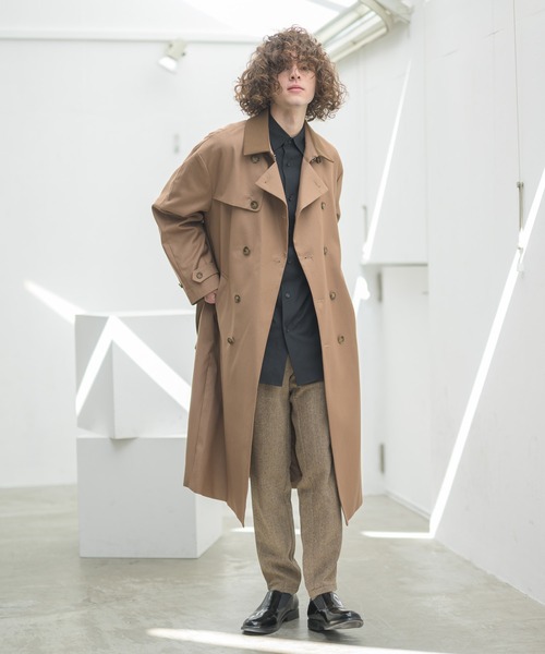 CASPER JOHN（キャスパージョン）の「ツイードテーパードパンツ（その他パンツ・メンズ・グレー/ブラウン・マルチサイズ）」の17枚目の写真