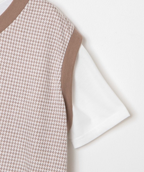 WEGO（ウィゴー）の「WEGO/【2点セット】ベストSETTee（ベスト・レディース・その他2/その他1・FREE）」の4枚目の写真