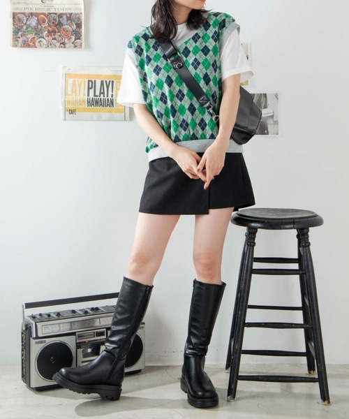 WEGO（ウィゴー）の「WEGO/【2点セット】ベストSETTee（ベスト・レディース・その他2/その他1・FREE）」の5枚目の写真