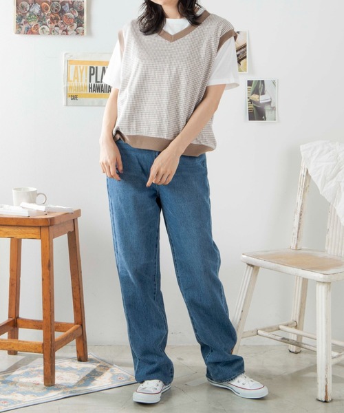 WEGO（ウィゴー）の「WEGO/【2点セット】ベストSETTee（ベスト・レディース・その他2/その他1・FREE）」の8枚目の写真