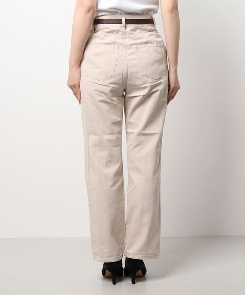 Cheek(チーク)の「タックチノパンツ(チノパンツ・レディース・ベージュ/カーキ/アイボリー・SMALL/MEDIUM)」の4枚目の写真