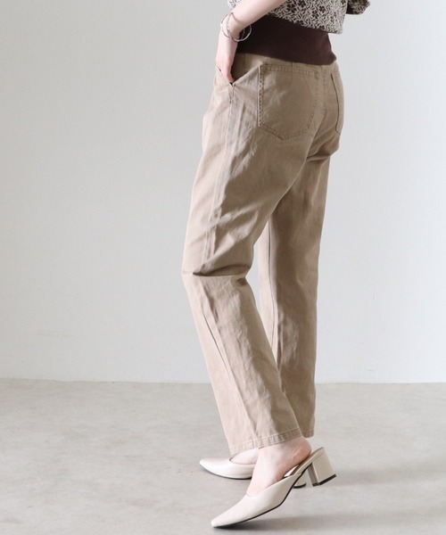 Cheek(チーク)の「タックチノパンツ(チノパンツ・レディース・ベージュ/カーキ/アイボリー・SMALL/MEDIUM)」の21枚目の写真