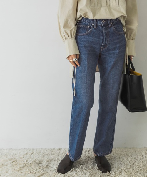 URBAN RESEARCH（アーバンリサーチ）の「セミフレアデニムパンツ（デニムパンツ・レディース・ブルー/インディゴブルー・34/38/36）」の20枚目の写真