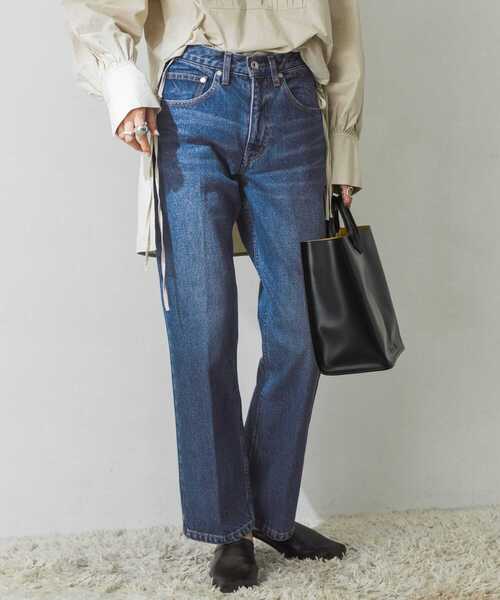 URBAN RESEARCH（アーバンリサーチ）の「セミフレアデニムパンツ（デニムパンツ・レディース・ブルー/インディゴブルー・34/38/36）」の11枚目の写真