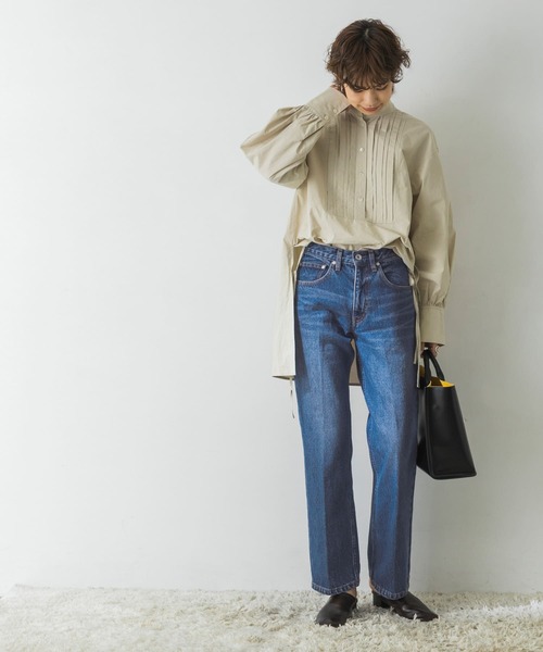 URBAN RESEARCH（アーバンリサーチ）の「セミフレアデニムパンツ（デニムパンツ・レディース・ブルー/インディゴブルー・34/38/36）」の17枚目の写真