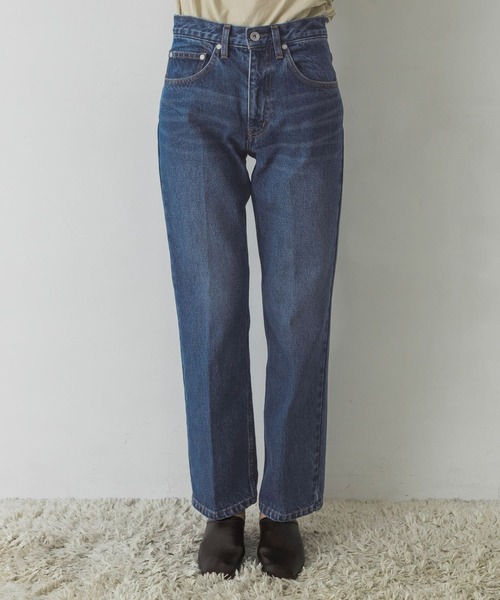 URBAN RESEARCH（アーバンリサーチ）の「セミフレアデニムパンツ（デニムパンツ・レディース・ブルー/インディゴブルー・34/38/36）」の5枚目の写真