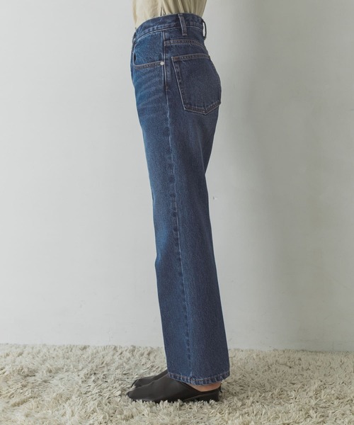 URBAN RESEARCH（アーバンリサーチ）の「セミフレアデニムパンツ（デニムパンツ・レディース・ブルー/インディゴブルー・34/38/36）」の21枚目の写真