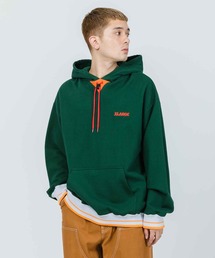 XLARGE | STRIPE RIB PULLOVER HOODED SWEAT(パーカー)