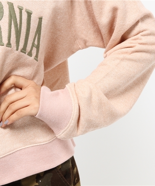 Kastane（カスタネ）の「【Kastane】CA刺繍裏毛プルオーバー（Tシャツ/カットソー・レディース・ベビーピンク/ブルー/アイボリー/グレー・FREE）」の12枚目の写真