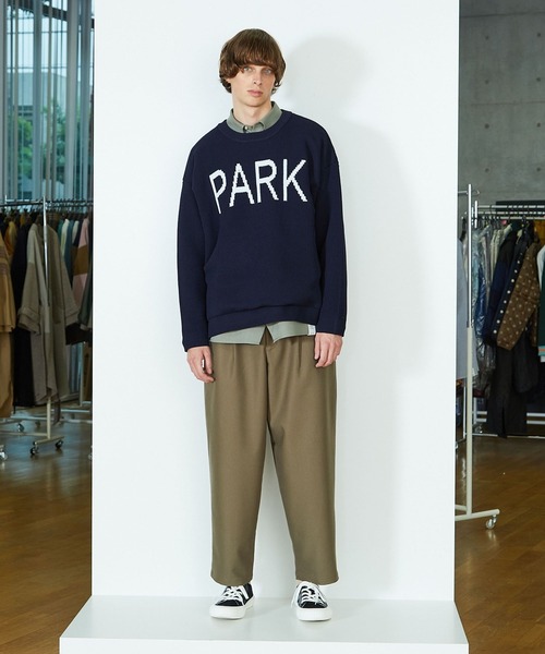 FRAPBOIS（フラボア）の「PARK ニット（ニット/セーター・レディース・ネイビー/キャメル・2/1）」の17枚目の写真